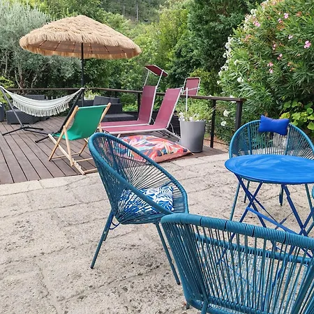 Ferienhaus Maison Lumineuse Avec Piscine, Trois Chambres, Sud Ardeche